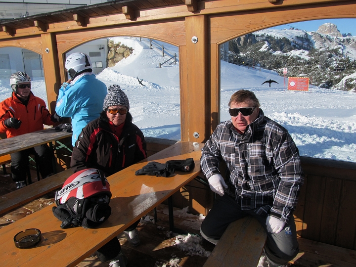 IMG_4709.JPG - ...zum Rif Bec de Roces, wo ich mit meinen Eltern zusammentreffe, die die Sellarunde heute im Gegenuhrzeigersinn machen.