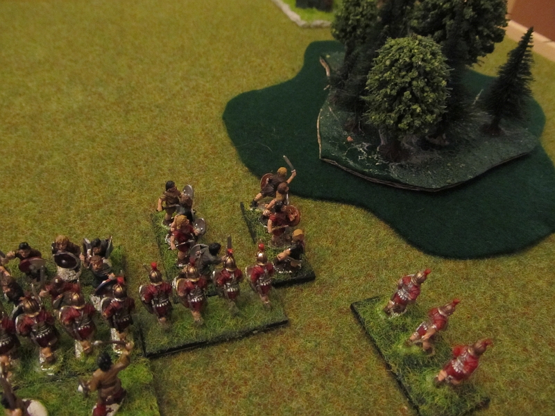 IMG_4900.JPG - Die Ritter werden überraschend geschlagen! Voller Elan stürmen die Stammeskrieger weiter.