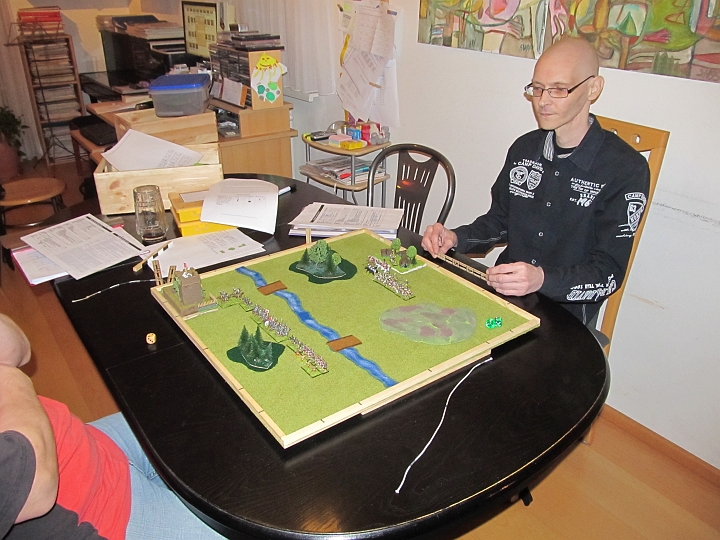 IMG_5308.JPG - Schlacht bei Verona 2. Christian als Gote gegen Jürgen als Römer.