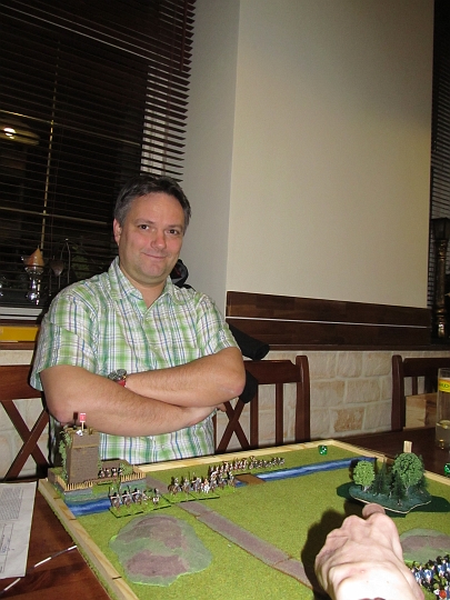 IMG_5386.JPG - Letzte Schlacht um Rom heute. Christian Goten gegen Harry Rom. Noch lächle ich...