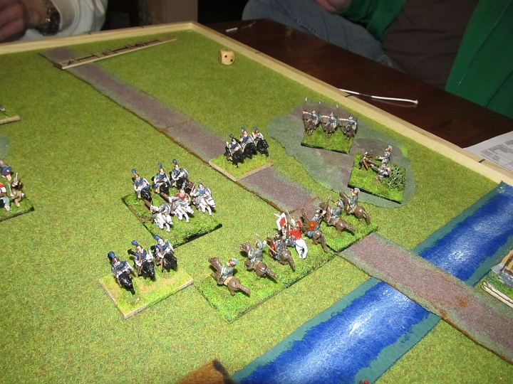 IMG_5392.JPG - Dann geht es leider sehr kurz und schmerzvoll für den Römer zu Ende. Beide LR fallen...