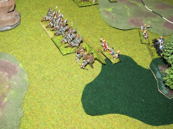 IMG_5548.JPG - ..angegriffen und vernichtet. Im Wald hat sie auch nichts verloren! Die Stammeskrieger kamen mit dem 2nd move locker hin.