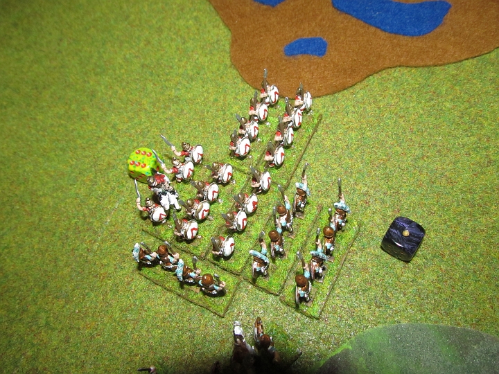 IMG_5589.JPG - Unglaublich..... Sparta 6+(4+1-1)=10 gegen Athen 1+(4+1-1)=5! Doppelkill der Spartaner!! Die neuen Würfel sind wohl kaputt... lauter Einsen!