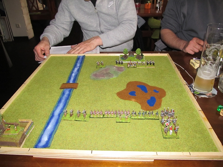 IMG_5735.JPG - Nachdem die römische Allianz die Initiative im Jahr dritten Jahr der Kampagne im Jahr 402 gewonnen hat, greift zunächst das Oströmische Reich das gotische Reich in deren Hinterlandürovinz Moesia von Dacia aus an.