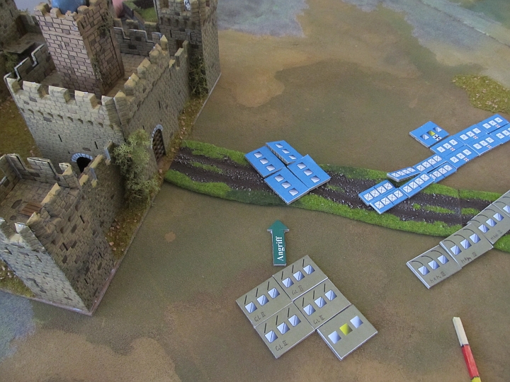 IMG_6188.JPG - Angriffsphase der Ayyubiden: die II. BG Lanzenreiter greift die Torkupolen an.