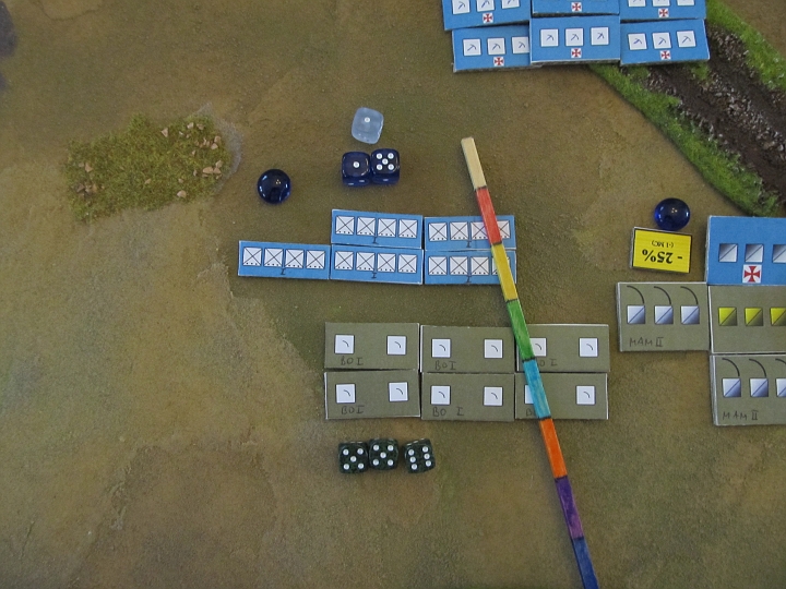 IMG_6227.JPG - Die Bögen schießen nun die I. Speere auf disrupted und eine Base weg (DR auf 1!)