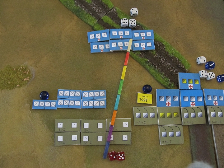 IMG_6228.JPG - Die Arbrustschützen der Kreuzritter schießen zurück. der CT mit 7 ist denkbar knapp.