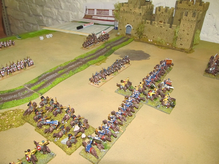 IMG_6745.JPG - Die Turkomanen weichen zurück, und plötzlich stehen die Turkopolen der Kreuzfahrer ziemlich entblößt da.