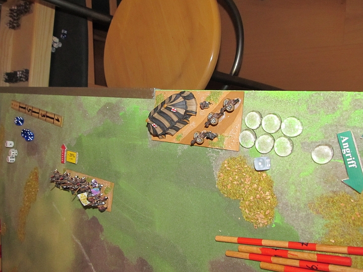 IMG_8075.JPG - 7VP bei den Rittern, 9 bei den Mameluken. In regulärer Zeit ein 9:7 (10,5 zu 9,5) für die Kreuzfahrer!