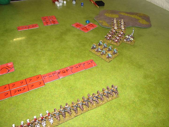 IMG_8952.JPG - Auch sonst ist die LH sehr beweglich. Beschuß persischer Kavallerie von zwei Seiten.