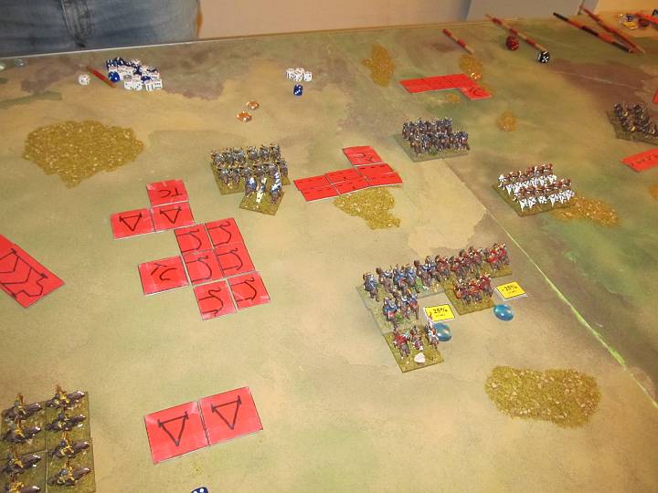 IMG_9015.JPG - Die persische Mitte zerbröselt. Der geplante Befreiungsschlag durch die Kamele kommt zu spät.