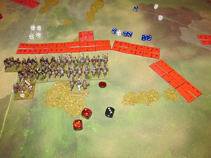 IMG_9363.JPG - Im Zentrum bekommen die Langobarden noch eins ab, bevor sie angreifen können..