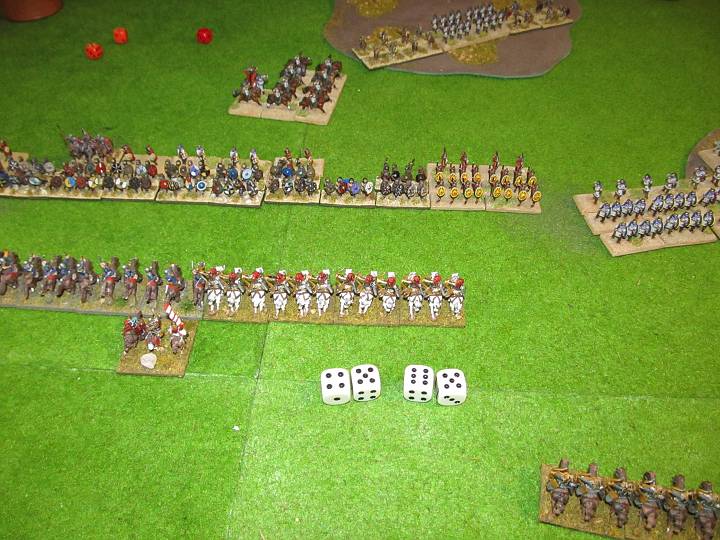 IMG_9523.JPG - Erster Beschuß. Gar nicht schlecht! Eine Base wird rausgeschossen!