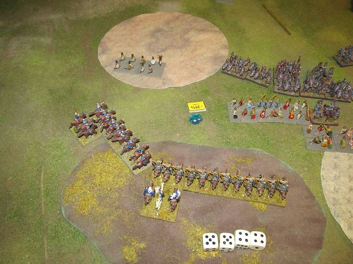 IMG_9554.JPG - Die Hunnen schießen, was geht. Thorsten fühlt sich nach eingenen Angeben wie General Custer, umzingelt und beschossen...