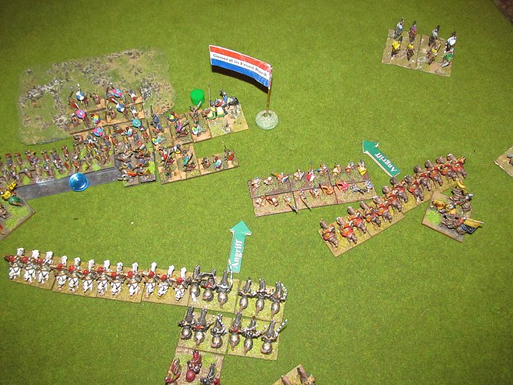 IMG_4537.JPG - And they get support now. My knights and the Skzeklers are charging..