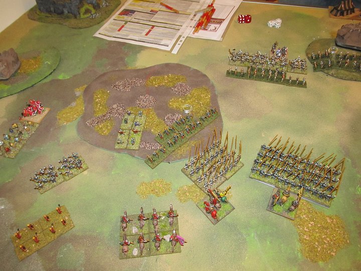 IMG_5462.JPG - Die Piken, sowie die LF und die schweizer LH drehen zu den Longbows.