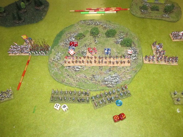 IMG_6718.JPG - Die Langbögen treffen auf 4- 2 Treffer links, aber nichts passiert. Die Crossbows treffen auf 5- auch zwei Treffer- drop der Longbows!