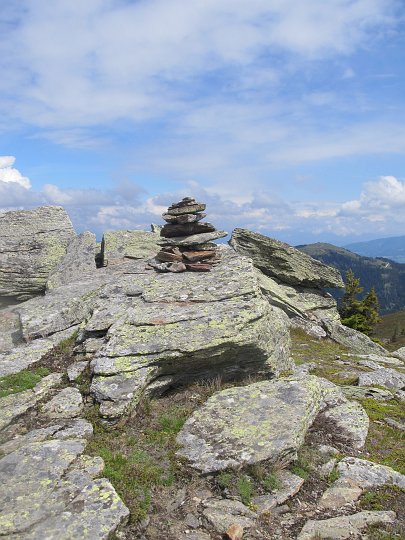 IMG_6853.JPG - Und oben! Am "real"- Geierkogel (1917m), 