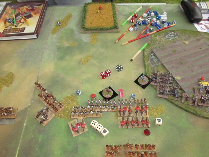 IMG_7103.JPG - Aber hier flüchtet diese Legion, und damit Armybreak der Römer.