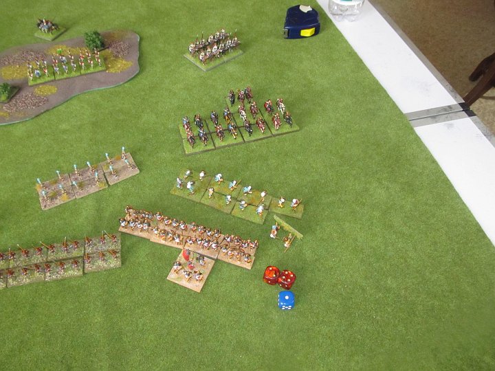 IMG_7210.JPG - Erster Beschuß- Basenverlust der spartansichen poor Javelins.