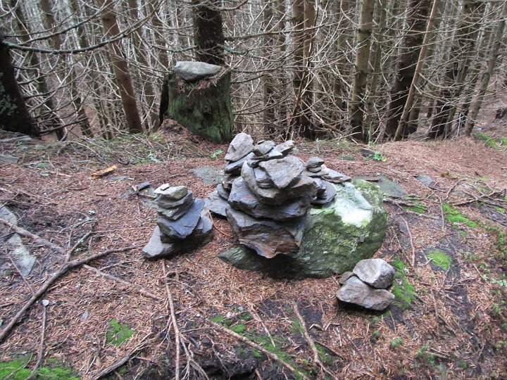 IMG_7849.JPG - Vorbei an einem Steinmann...