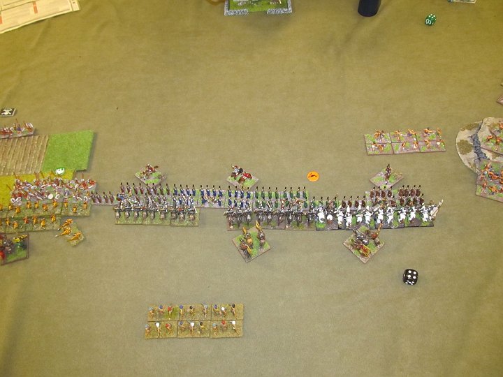 IMG_8163.JPG - In der Melee droppen die average Legionäre in grün erneut. Sonst passierte nicht viel, also brechen die Ritter links und rechts ab.