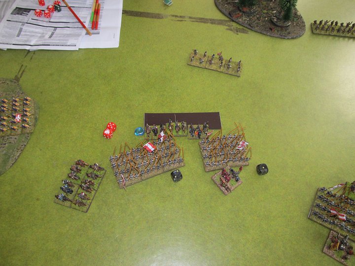 IMG_8752.JPG - 3:2 Sieg in der Melee der Piken. 