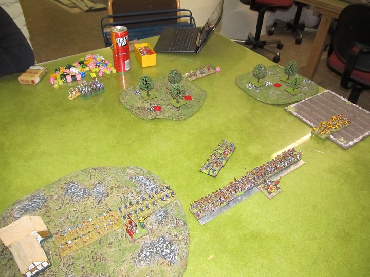 IMG_9052.JPG - Auch die andere Flanke geht vor, wenn auch verhalten. Ich erwarte weitere superior Impactfoot swordsmen MF in den Plantagen