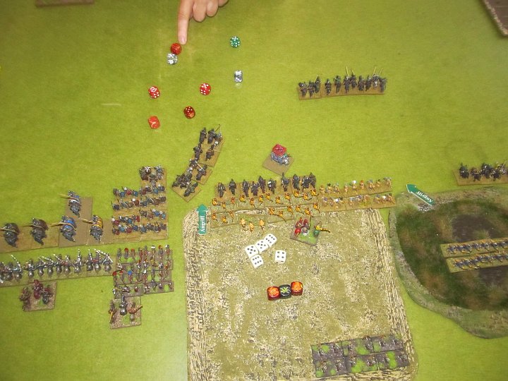 IMG_0379.JPG - Die Cv bleibt stehen! Ich verliere 5:8 gegen average Cv. Naja. Die 12 und 6 sind ok.Im Melee bin ich im Vorteil.