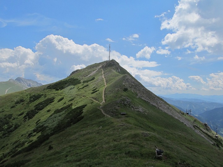 IMG_2672.jpg - Blick vom Nebengipfel zum Polster                               