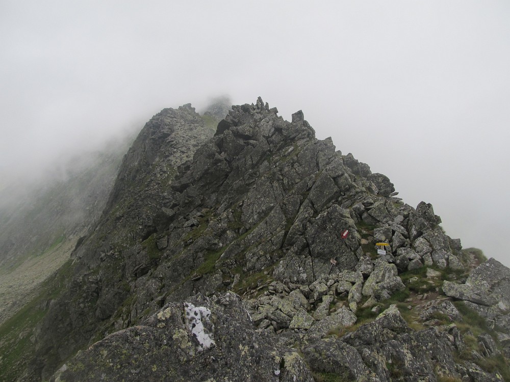 IMG_2825.jpg - Da ginge es weiter zur Rettlkirchspitze. Die laß ich aber heute.                               