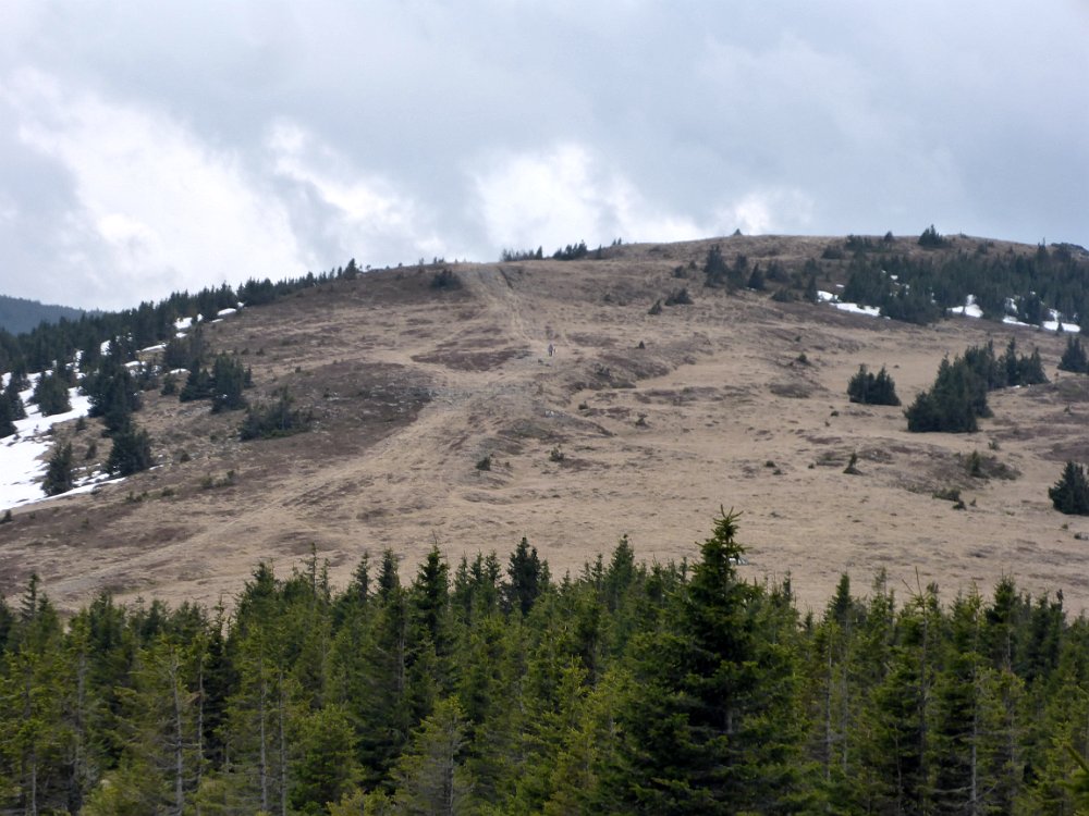 P1080300.JPG - Blick zum nächsten Gipfel, dem Umschußriegl. Aber da- Ein Russe?