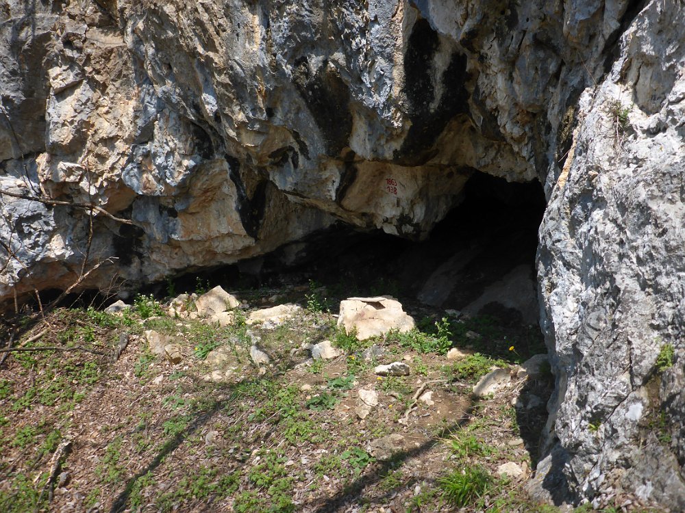 P1080381.JPG - Hier ist die Höhle...