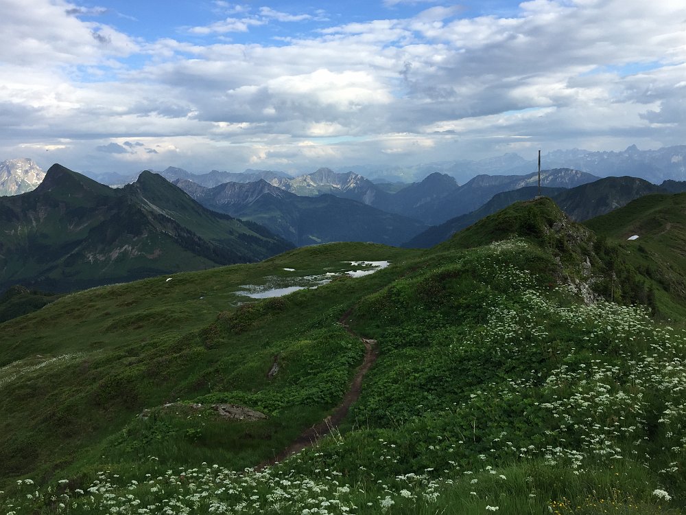 IMG_3735.JPG - Ich gehe ein Stück vom Gipfel weg..