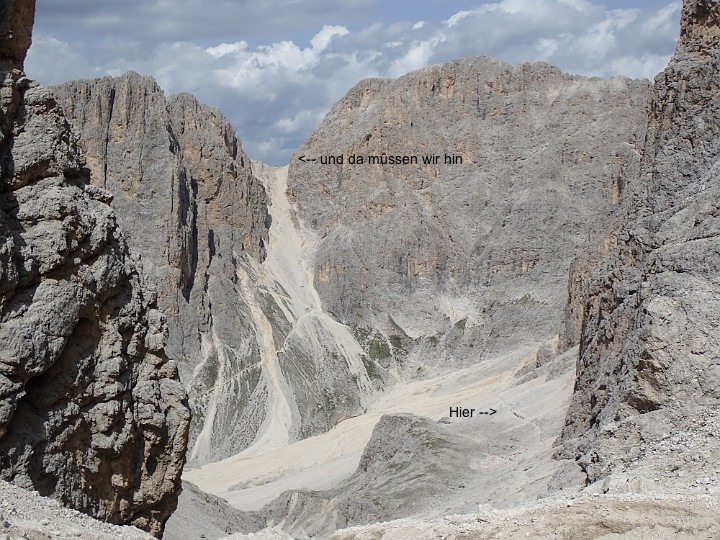 08280651.JPG - Und dann halt los. Auch hier ist eine kleine Ameisenstraße Richtung Molignonpass zu sehen,